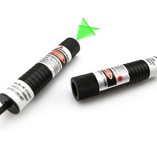 515nm green cross line laser module