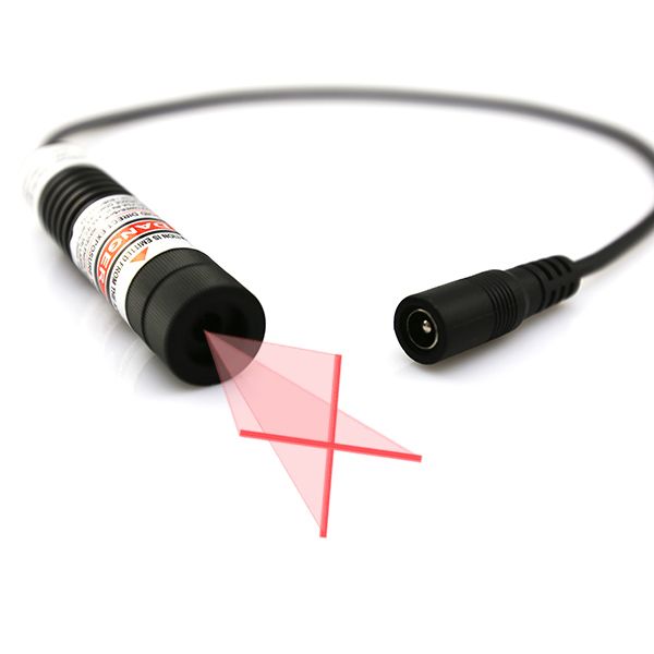 650nm red cross line laser module