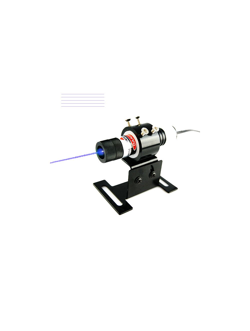 405nm Module Laser à Ligne Violette, 50mW, 80mW, 100mW Générateur de Ligne  Laser Violette