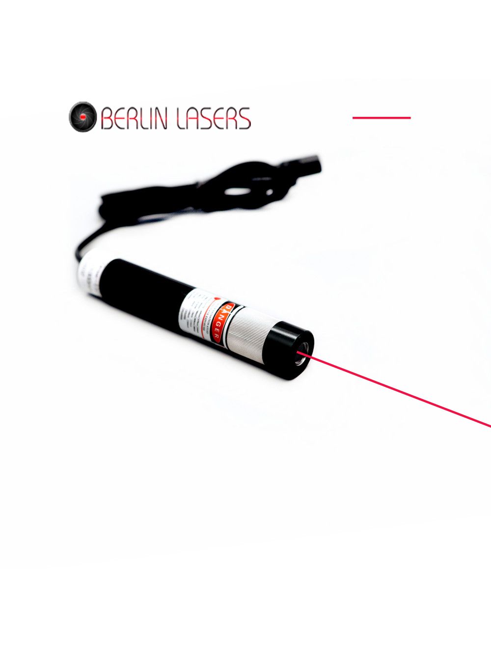 635nm Red Line Laser Diode Module, Focusable Laser Line Generator