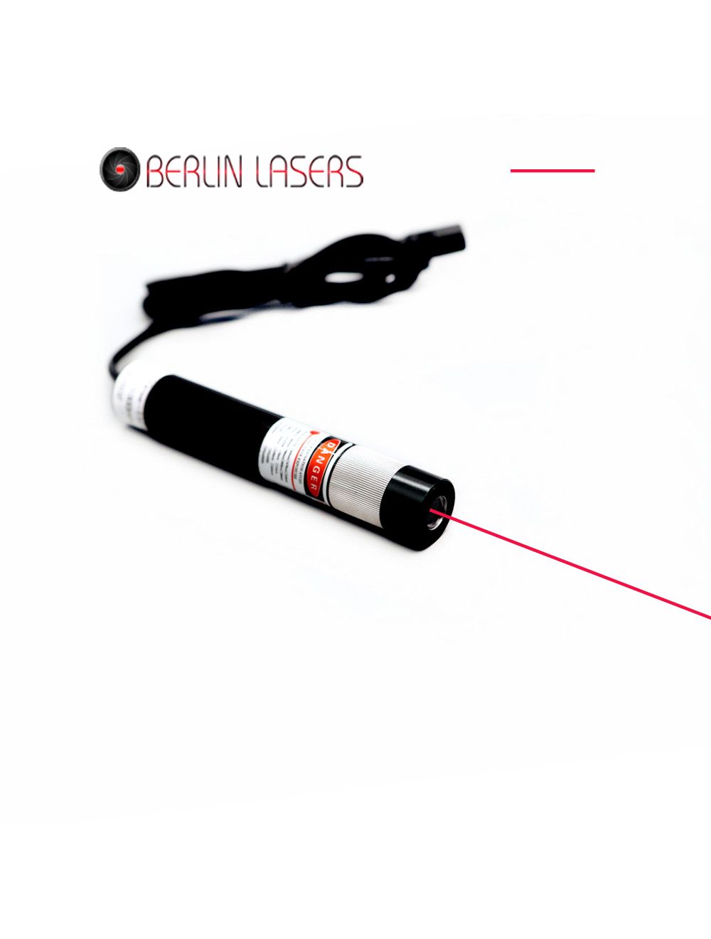 Q-BAIHE 660nm 200mW Red Laser Module – MTO-650ML-200-22100-5V-AC – 22x100mm, 5VDC, Indoor Locator