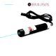 Focus Adjustable 488nm 5mW to 100mW Blue Laser Line Generators