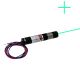 TTL modulation 520nm green cross laser alignment