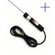 TTL Modulation Adjustable Focus 445nm Violet Cross Line Laser Module