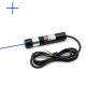 TTL modulation adjustable focus 445nm blue cross line laser module