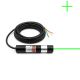 TTL Modulation Adjustable Focus 515nm Green Cross Line Laser Module