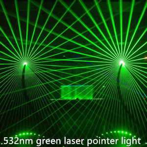 緑色レーザーポインターの安全な使用