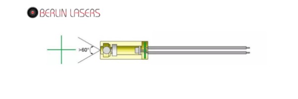 What does a cross line laser do?