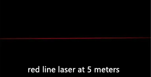 650nm 5mW 赤色レーザーラインモジュール