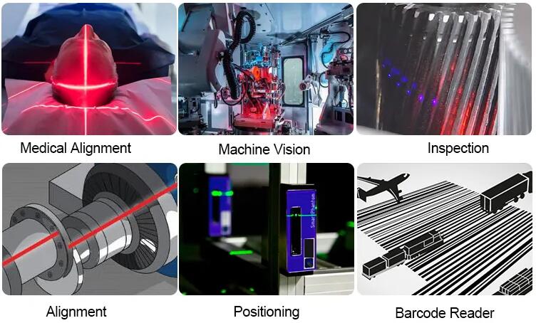 red laser module applications