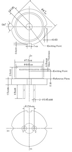 TO-5 Package 830nm SM laser diode